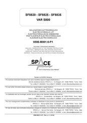 Space SF8835 Manual De Instrucciones