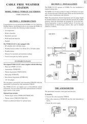 Oregon Scientific WMR112 Manual De Usuario