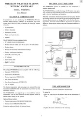 Oregon Scientific WMR928NX Manual De Usuario