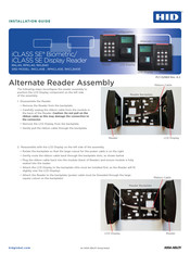 HID iCLASS SE RKLB40 Guía De Instalación Rápida