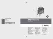 Bosch GCL 2-15 Professional Manual Del Usuario