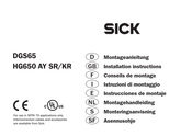 SICK DGS65 Instrucciones De Montaje