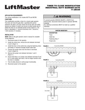 LiftMaster BG790 Guia Del Usuario