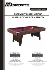 MD SPORTS 1638415 Instrucciones De Armado