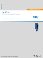 SICK WL4S-3 Manual De Instrucciones