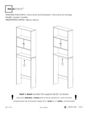 Mainstays 9405WWWM Instrucciones De Ensamblado