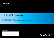 Sony VAIO VGN-AR300 Serie Guia Del Usuario