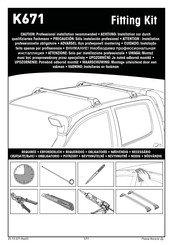 Yakima K671 Manual De Instrucciones