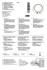 Abb TK502 Instrucciones De Montaje