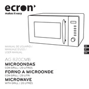 ECRON AG 820CMB Manual De Usuario