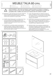 Royo TALIA Instrucciones De Montaje