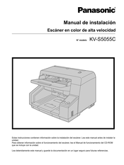 Panasonic KV-S5055C Manual De Instalación