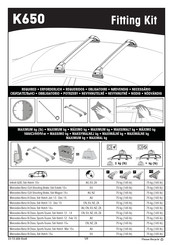 Yakima K650 Manual De Instrucciones