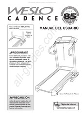 Weslo WETL26140C Manual Del Usuario