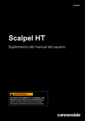 Cannondale Scalpel HT Manual Del Usuario