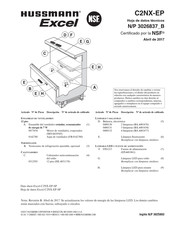 Hussmann C2NX-EP Hoja De Datos Técnicos