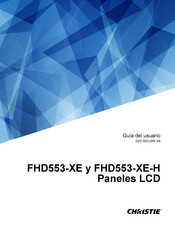 Christie FHD553-XE-H Guia Del Usuario