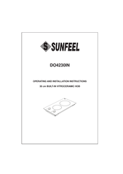 SUNFEEL DO4230IN Instrucciones De Instalación