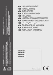 Comet Spa CRS 85 BYT Manual De Instrucciones