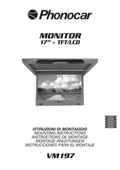 Phonocar VM 197 Instrucciones Para El Montaje