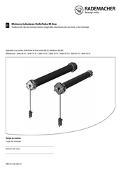 RADEMACHER 2640 10 55 Traducción De Las Instrucciones Originales Alemanas De Servicio Y De Montaje