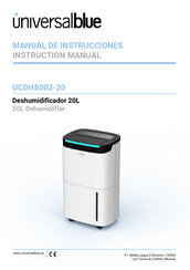 universalblue UCDH8002-20 Manual De Instrucciones