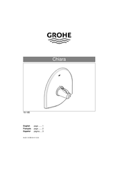 Grohe Chiara 19 185 Guia De Inicio Rapido