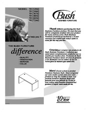 Bush Business Furniture WC24442 Manual Del Usuario