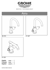 Grohe Atrio 21 027 Guia De Inicio Rapido