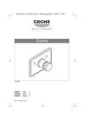 Grohe Quadra 19 695 Guia De Inicio Rapido