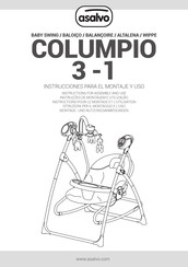 asalvo COLUMPIO 3 -1 Instrucciones Para El Montaje Y Uso
