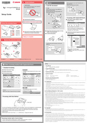 Canon imageFORMULA R40 Guia De Instalacion