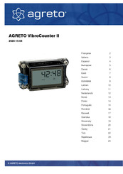 agreto VibroCounter II Manual Del Usuario