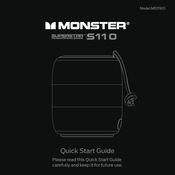 Monster SUPERSTAR S110 Guia De Inicio Rapido