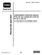 Toro 44424TE Manual Del Operador