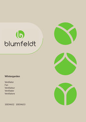 Blumfeldt 10034653 Manual De Instrucciones