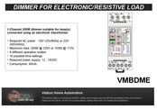 Velbus VMBDME Manual De Instrucciones