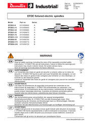 Desoutter EFDE60-250 Manual Del Usuario