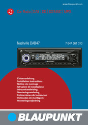 Blaupunkt Nashville DAB47 Instrucciones De Instalación