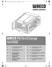 Waeco PerfectCharge W2000 Instrucciones De Uso