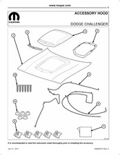 Mopar 82211665AD Instrucciones De Montaje