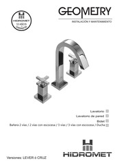 Hidromet GEOMETRY Manual De Instalación Y Mantenimiento