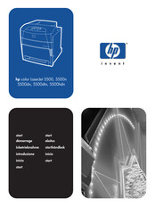 HP LaserJet 5500 Manual De Usuario