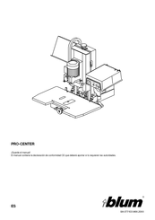 blum PRO-CENTER Manual Del Usuario