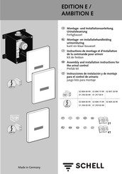 Schell AMBITION E Instrucciones De Instalación Y De Montaje