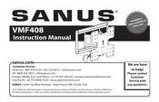 Sanus VMF408 Manual De Instrucciones