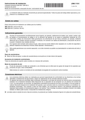 V-Zug 386 Instrucciones De Instalación