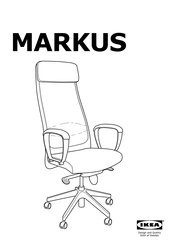 IKEA MARKUS Instrucciones De Montaje