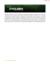 Razer Cyclosa Manual De Uso