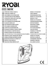 Ryobi CCC-1801M Manual De Utilización